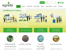 Tablet Screenshot of egnida.co.uk